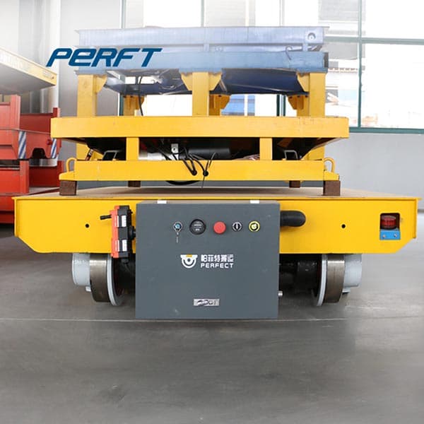 Battery Operated Transfer Trolley For Coil Transport 400 Ton